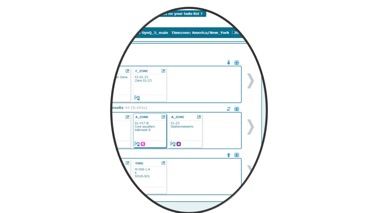 Objects hierarchy navigator