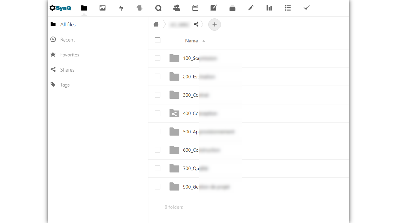 Visual files explorer